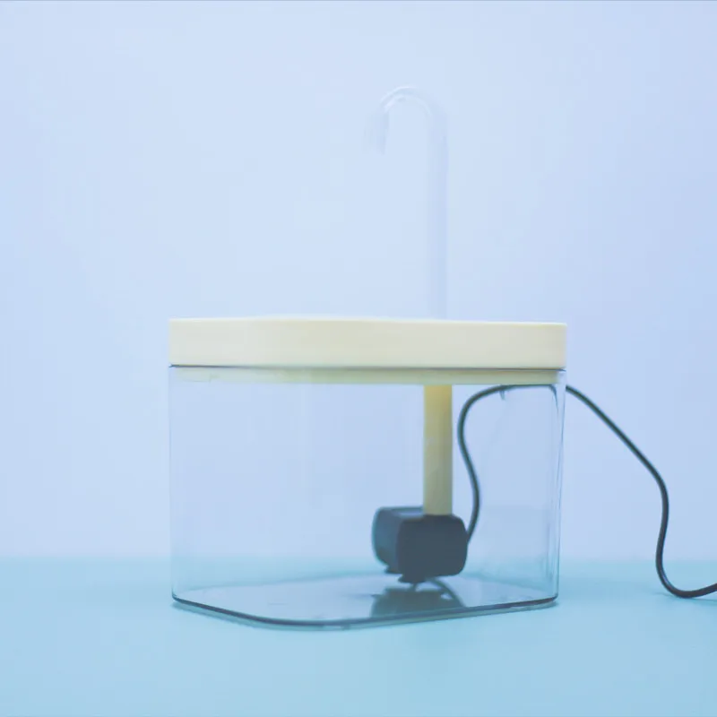 Bebedero de agua automático para gatos, dispensador de agua eléctrico con USB, filtro antiquemaduras, 1,5 l - imagen 4