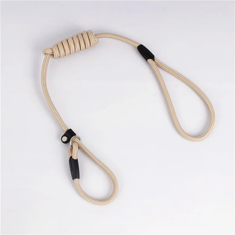 Correa para perro de 150x1cm para deportes al aire libre, cuerda de sujeción de nailon, Collar para perro, cuerda trenzada resistente a tirar para mascotas, accesorios de entrenamiento para perros - imagen 5