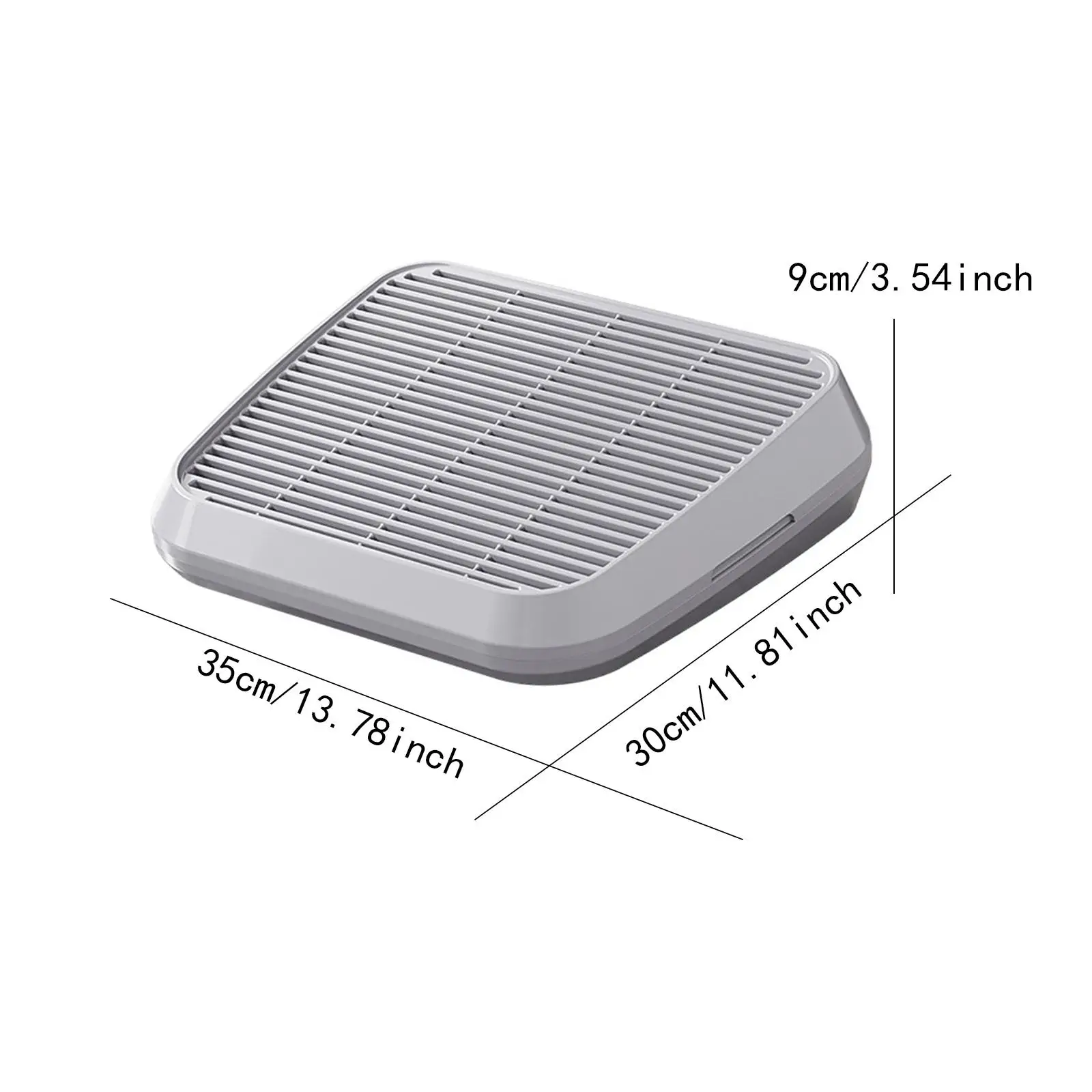 Kitty Litter Pad Detachable Lightweight Scatter Control Footboard Pad for Bedroom Living Room Lavatory Indoor Cats Pet Supply