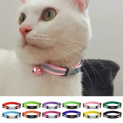 Collar para gato con identificacion grabada gratis y reflectante
