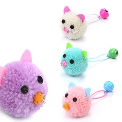 Juguete ratón con campana para gatos – interactivo y masticable