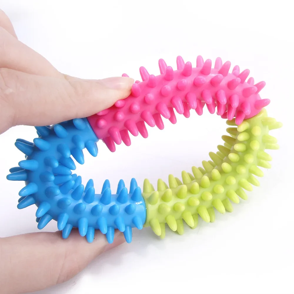 Juguetes interactivos para perros pequeños y grandes, pelota para masticar, cepillo de dientes, accesorios para cachorros - imagen 3
