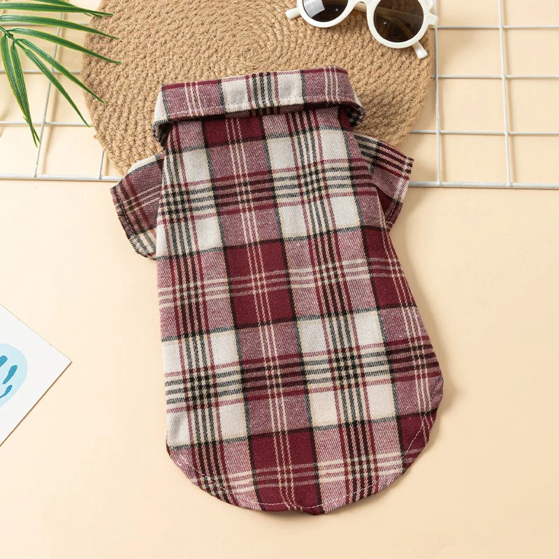 Camisa rejilla verano para perros pequeños, Yorkshire y Chihuahua - imagen 2