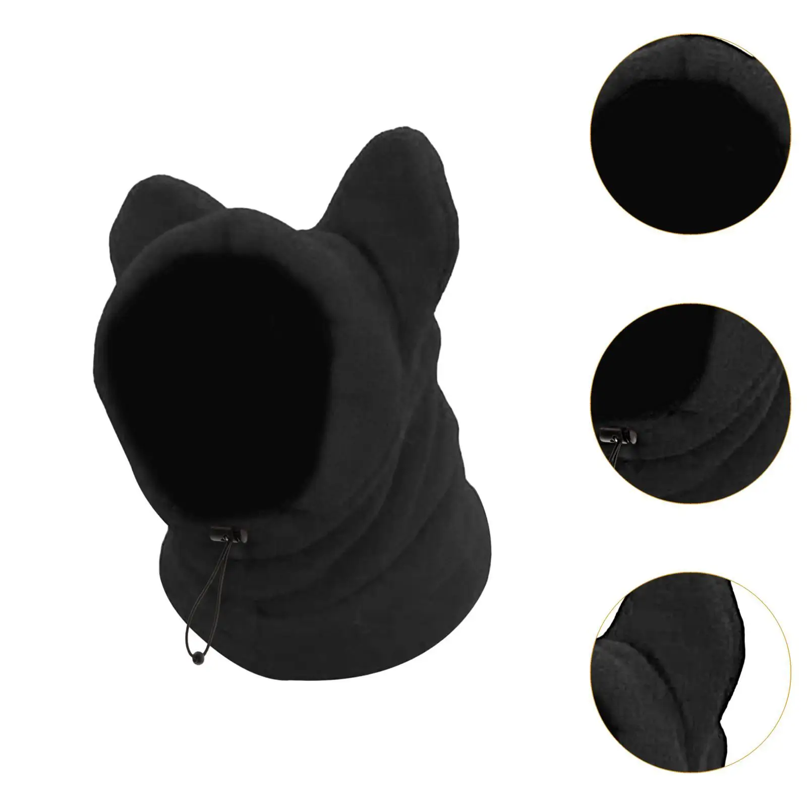 Dog Ear Muffs Hat Windproof Ear Wrap Headwear Warm for Pets Hiking Walking