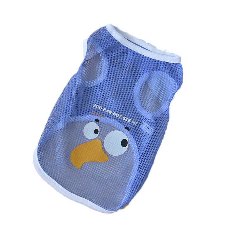 Summer Cool Dog Clothes New Dogs Pet Vest For Puppy Breathable Vest T-shirt Costume Bulldog Dog T-shirt Outdoor Pets Clothing - imagen 5