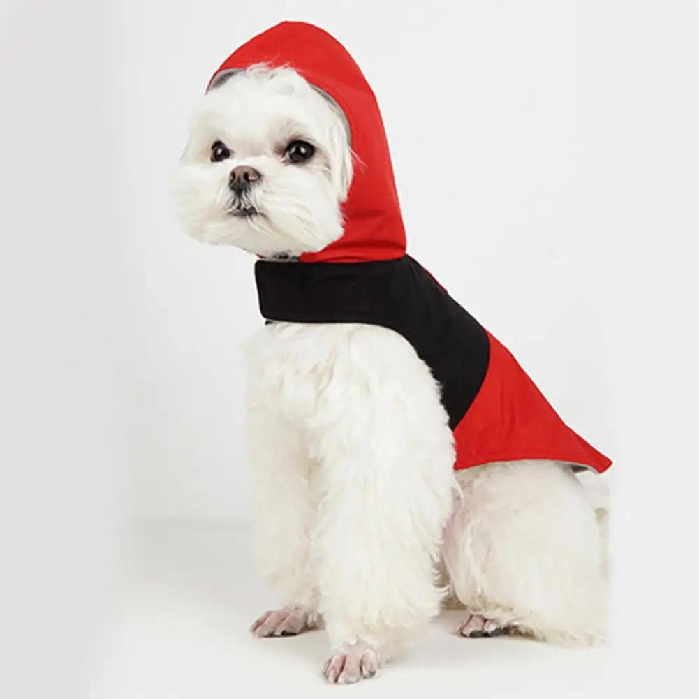 Chubasquero elegante para cachorros, chaqueta de lluvia con forro polar interior a prueba de lluvia, Color brillante, cobertura de cuerpo completo - imagen 2