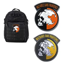 Parche táctico bordado PVC para brazalete – Detalle militar