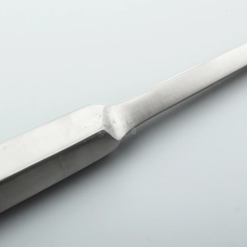 Cincel de osteotomo ortopédico, tesseer recto, osteotomo de injerto óseo, instrumento ortopédico veterinario - imagen 5