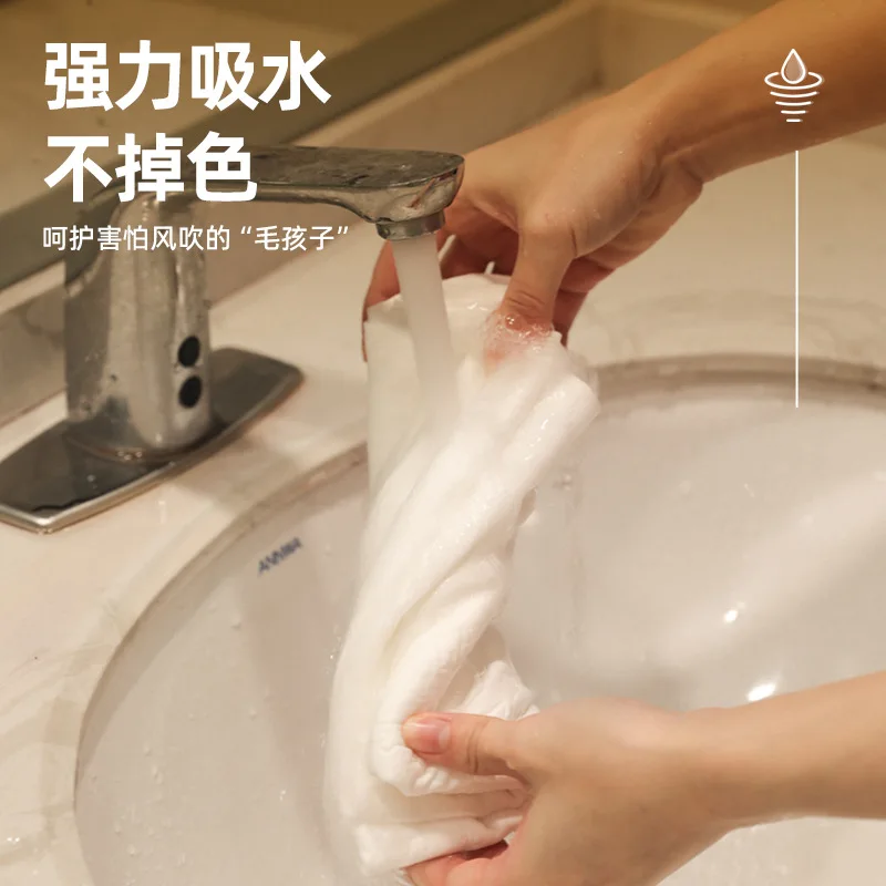 Productos para mascotas, toallas absorbentes, toalla de baño para perros y gatos, barril, toallas para mascotas de secado rápido, toalla de piel de venado de imitación - imagen 4