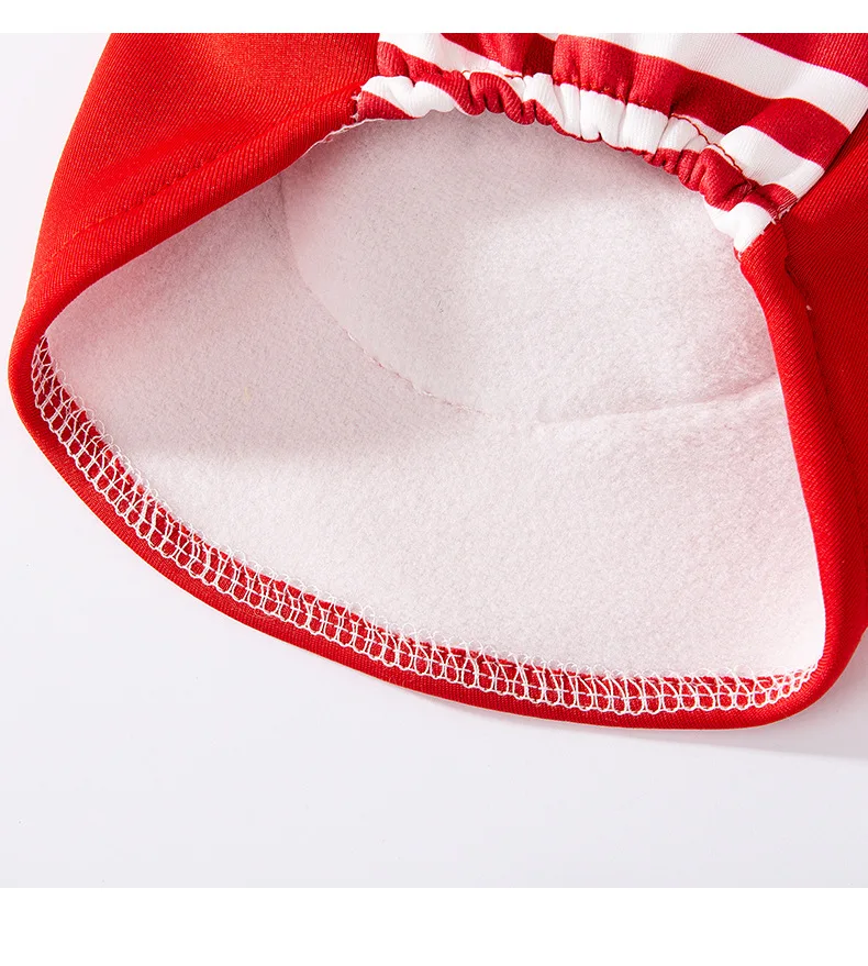 Sudaderas con capucha para perros y patatas fritas a rayas rojas, ropa para perros pequeños y medianos, disfraz para cachorros y gatos, abrigo tipo jersey para mascotas Chiwawa - imagen 5