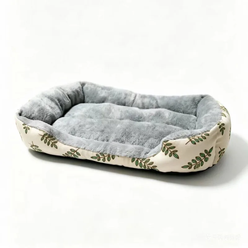 Cama acolchada suave todo el año para perros y gatos – cómoda - imagen 4