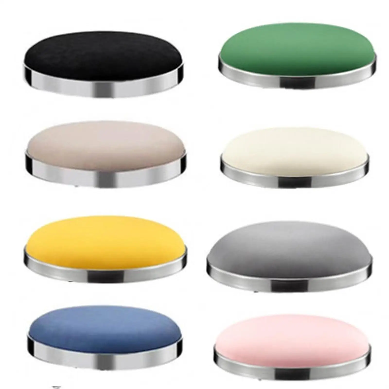 Bar Stool Replacement Seat Barstool Replacement Seat Club PU Leather Easy Installation Salon Antiscratch Stool Seat Top