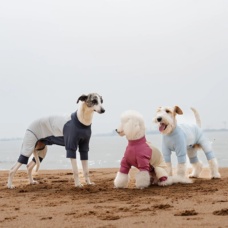 Ropa de verano para perros, protector solar para exteriores, ropa para perros, cremallera transpirable, disfraz deportivo para perros grandes, producto de accesorios para cachorros y mascotas
