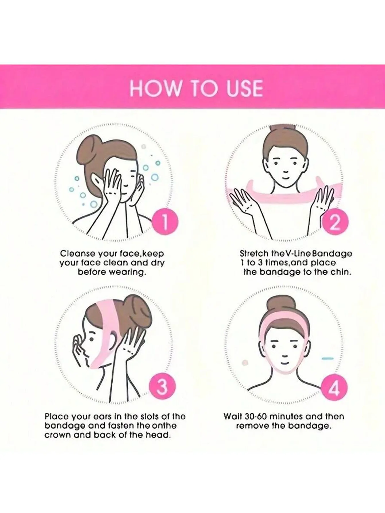 Banda de cuidado facial para gatos y perros - levantamiento suave - imagen 5