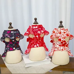 Vestido primavera para perros pequeños – Mangas voladoras