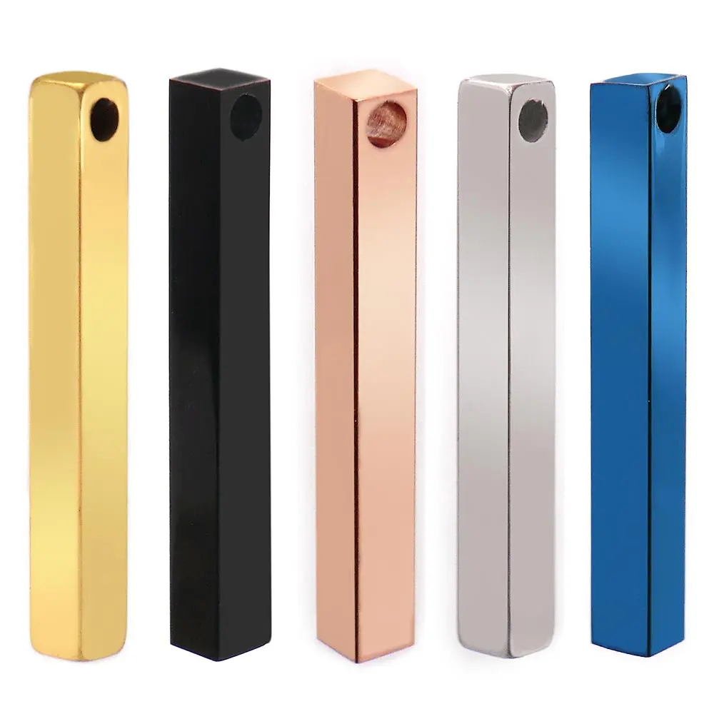 Venta al por mayor, 100 Uds., collar con colgante de acero inoxidable, etiqueta de perro, joyería de identificación, dijes de regalo de moda, llaveros con etiqueta, llavero con nombre personalizado - imagen 4