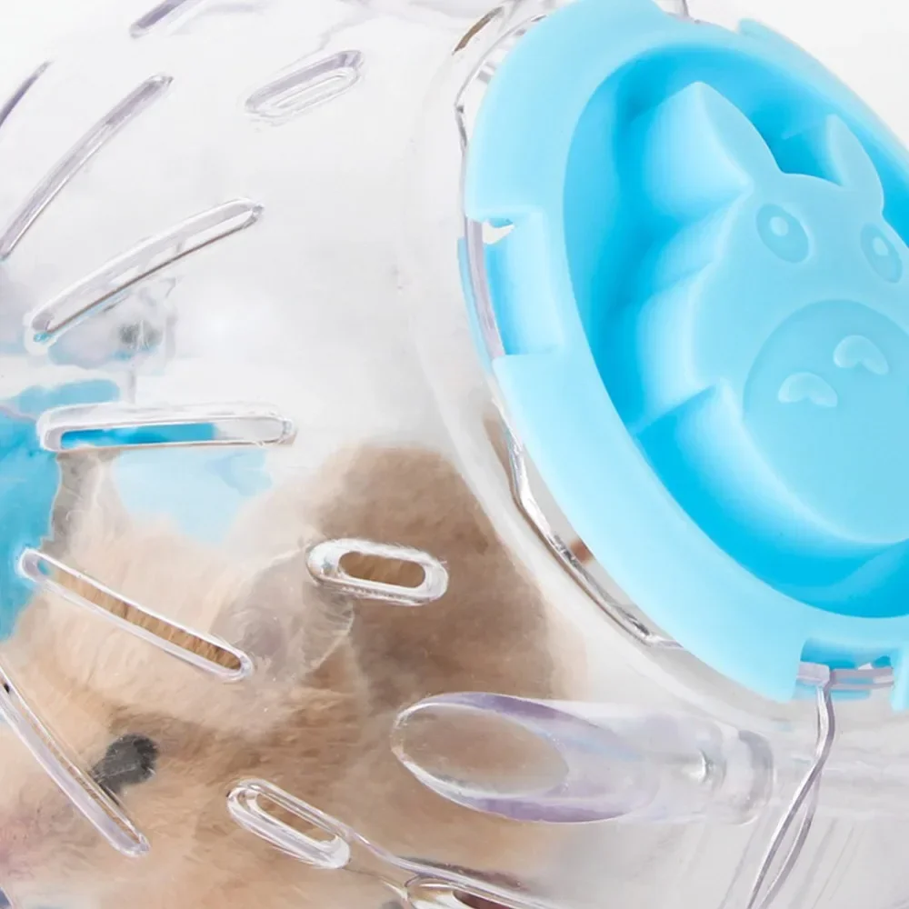 Pelota deportiva de plástico para exteriores, rata, ratones pequeños para mascotas, pelota para correr, juguete para hámster, gerbil, pelota de ejercicio, suministros de juguete, 10/12cm - imagen 5