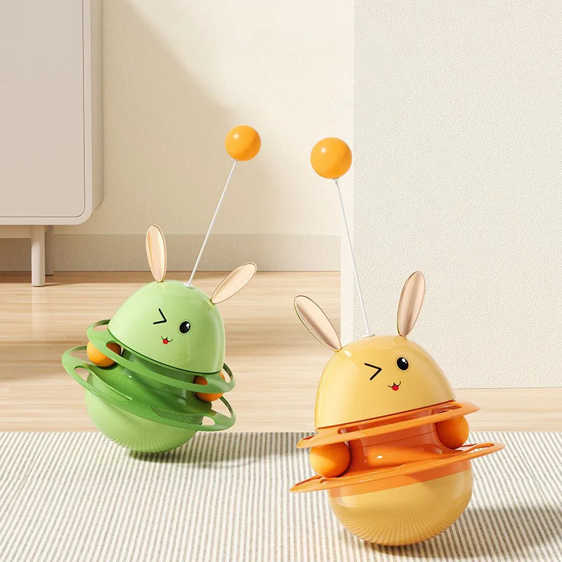 Juguete interactivo para gatos con dispensador de comida - imagen 5