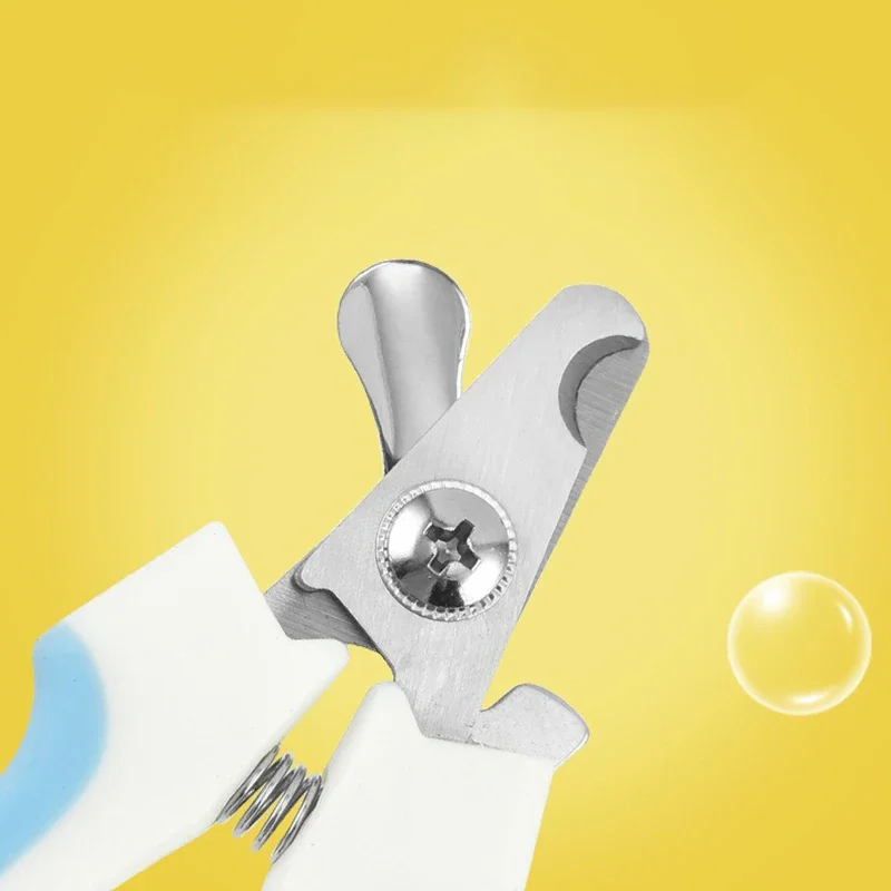 Cortauñas de acero inoxidable para mascotas, cortaúñas para perros con lima de uñas, primera opción para principiantes, suministros para el cuidado de las garras de gato - imagen 5