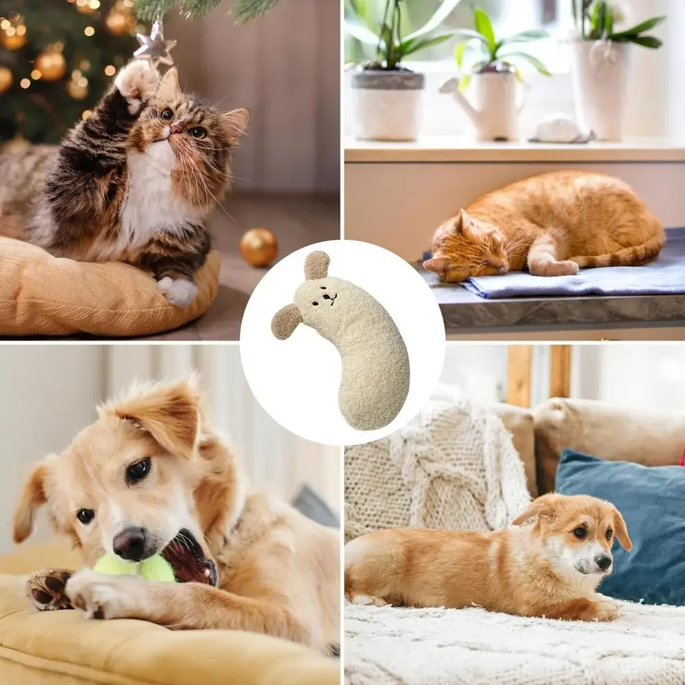 Almohada para el cuello para mascotas en forma de U para gatos y cachorros: reposacabezas de soporte cervical para un sueño profundo, cómoda almohada para perros y gatos - imagen 4