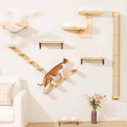 Hamaca de pared para gatos – descanso cómodo en altura