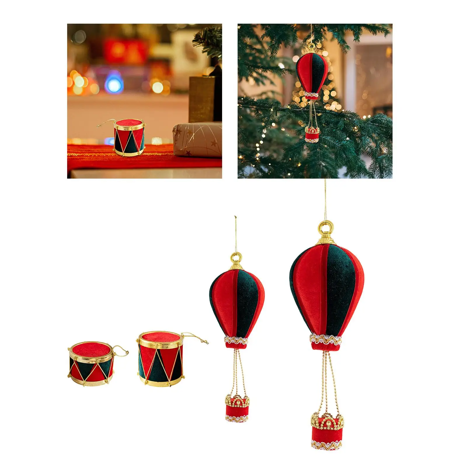 Adorno colgante navideño, decoración dulce para mochila, linda decoración navideña con - imagen 4