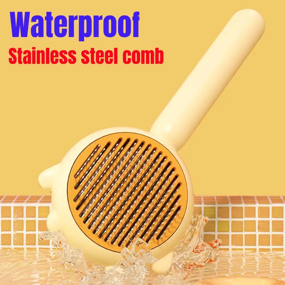 Cepillo de pelo largo y corto para gato, rascador de limpieza con forma de garra de perro, cepillo de aseo de lana para mascotas, removedor de pelo de gatito - imagen 4