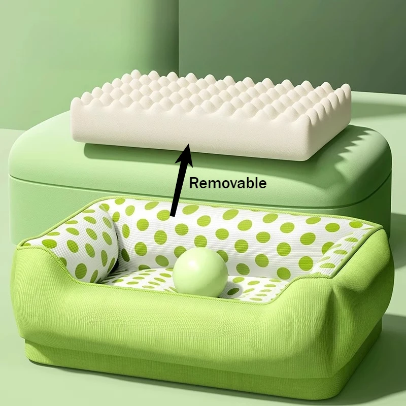 Cama creativa para perros, sofá cama de lujo para perros, almohada para perros grandes, camas para mascotas, gatos, gatitos, perros, alfombrillas para dormir, productos - imagen 2