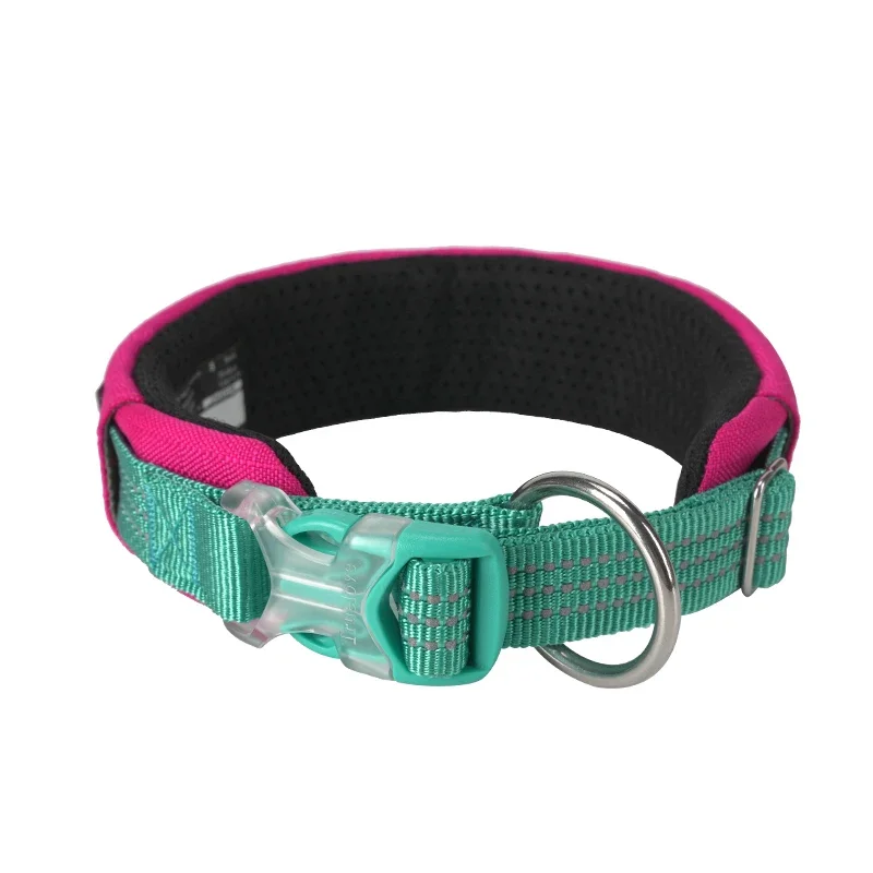 Winhyepet-Collar militar de nailon personalizado para perros, collares de entrenamiento ajustables para mascotas, tela táctica más gruesa para exteriores - imagen 2