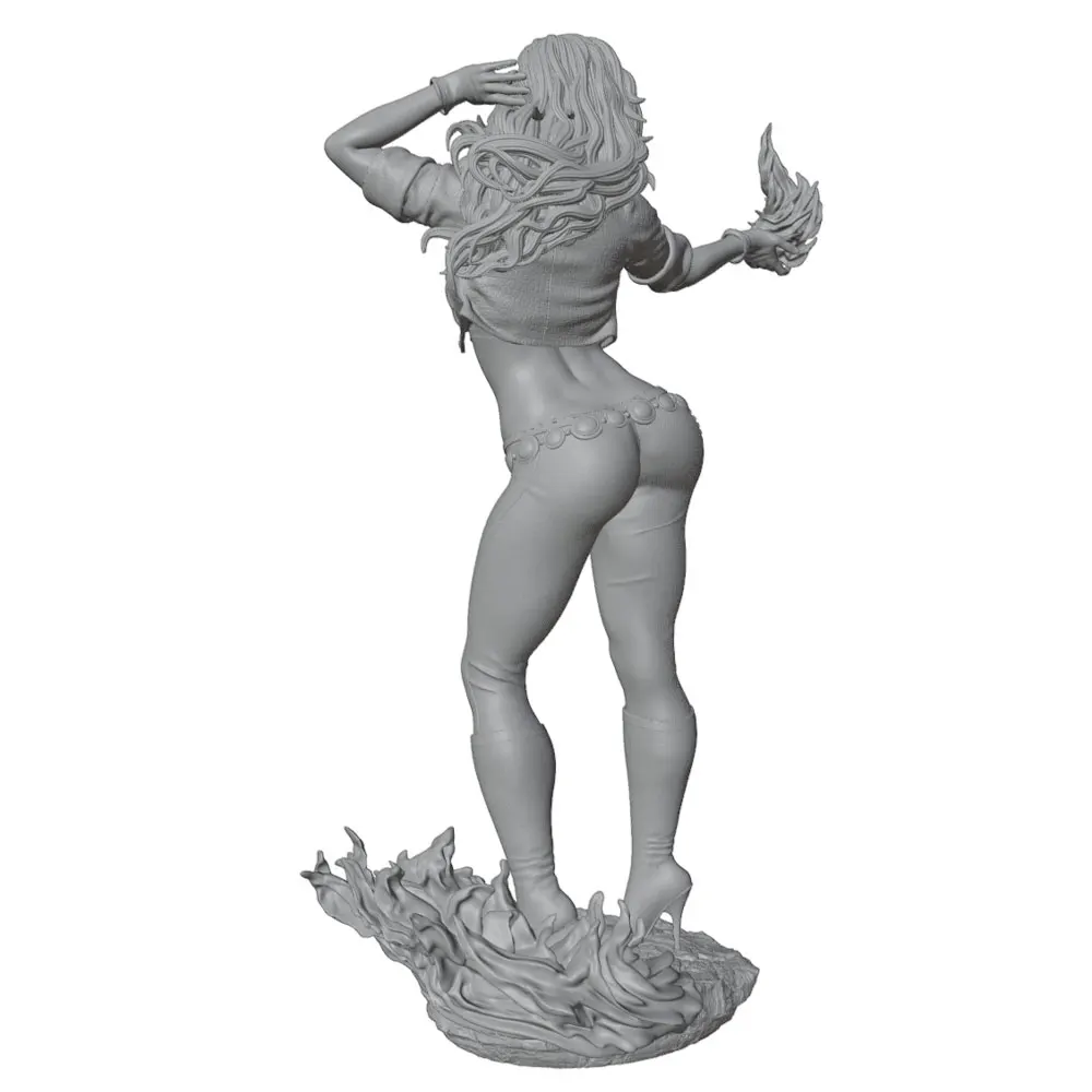 Figurita de resina sin pintar para juegos de rol y colección - imagen 4