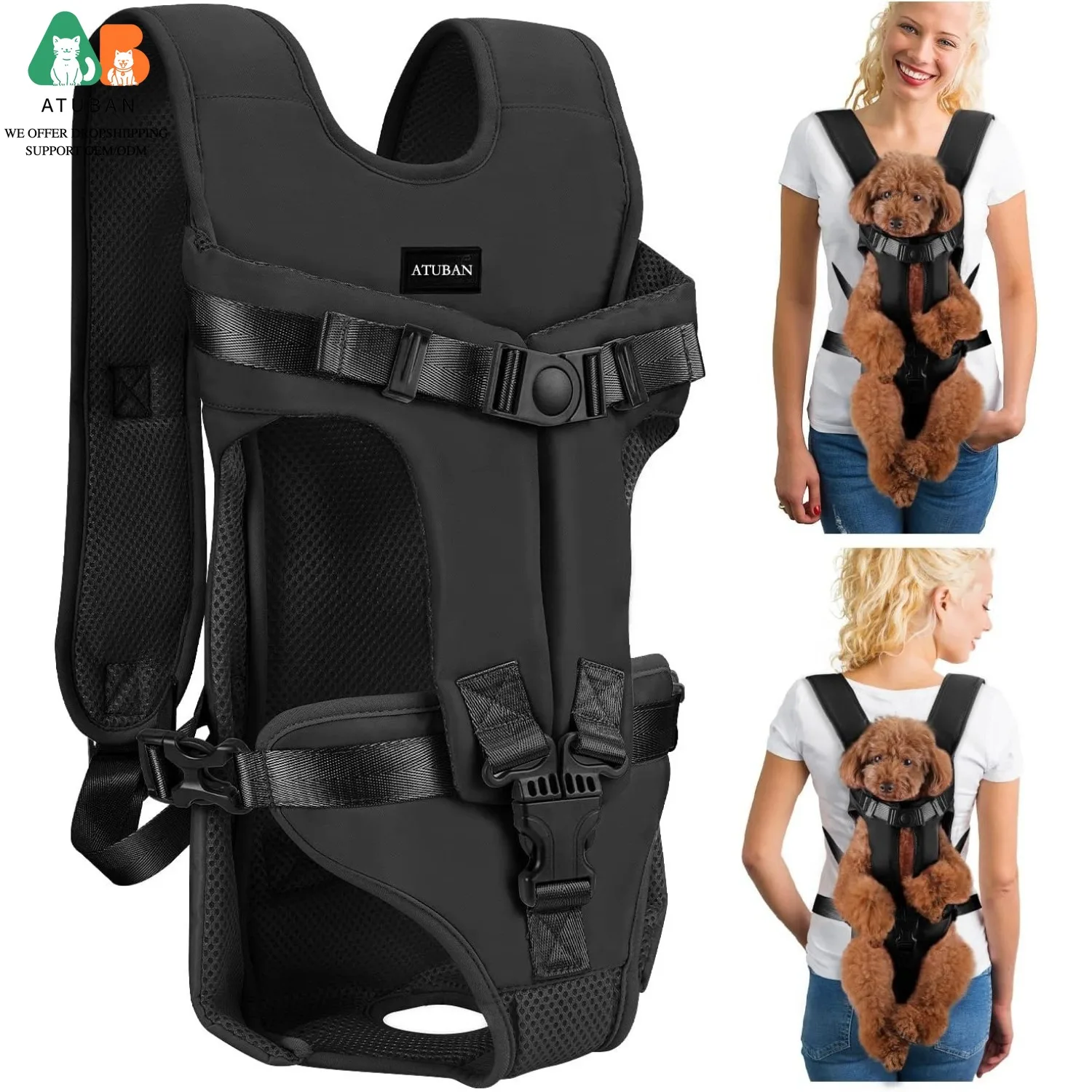 Porta perros deportivo para perros pequeños – Bolso manoslibres