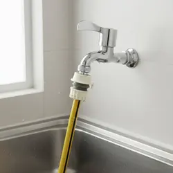 Conector de manguera rápido para lavar gatos y perros