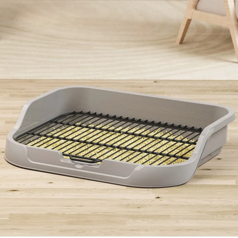 Inodoro de Interior para perros, caja de arena para entrenamiento de cachorros, marco de hierro, lavable, lavabo para urinario, suministros para mascotas - imagen 2