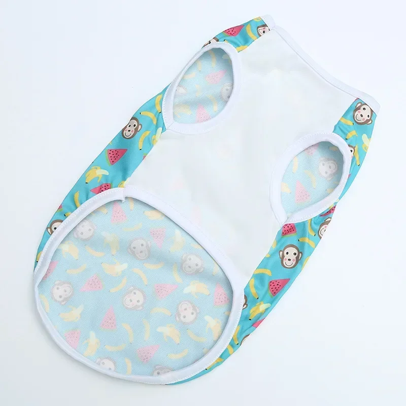 Sphynx-ropa de verano para gatos, chaleco con estampado bonito para mascotas, camisa para gatos, camisetas para gatitos, ropa para perros - imagen 4