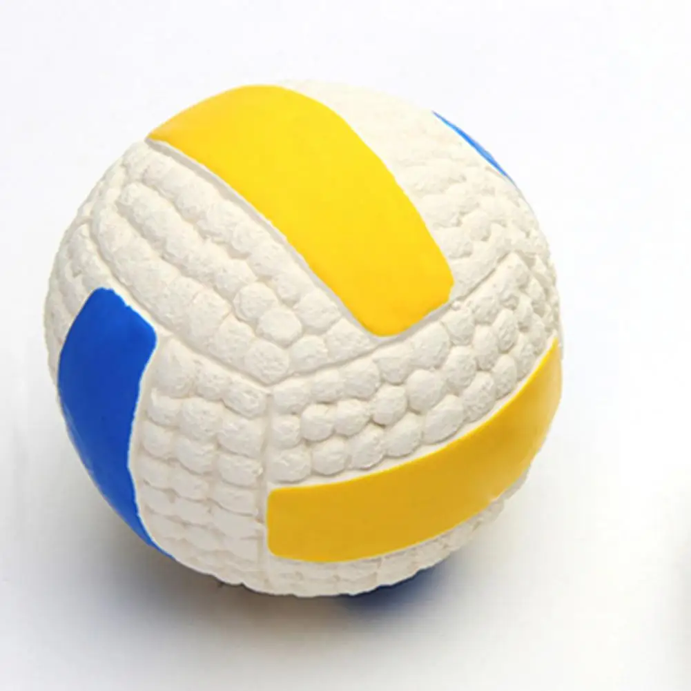 Boule sonore de dentition pour chiot, jouet interactif pour chien, série Rugby en Latex, soulagement de l'ennui, nettoyage des dents, fournitures d'intérieur et d'extérieur pour animaux de compagnie - imagen 5