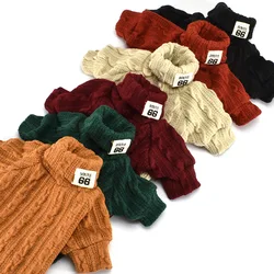 Suéter de punto para perros pequeños - Cálido otoño invierno