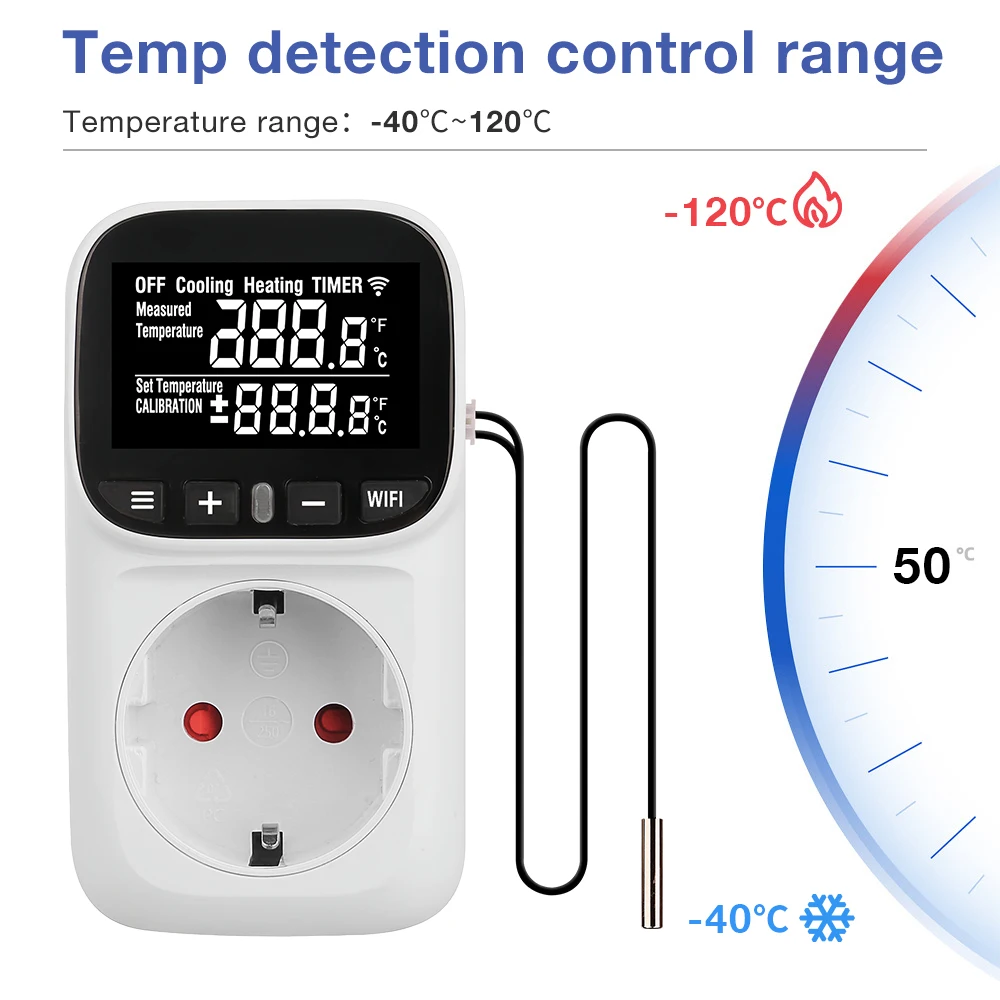 Termostato WiFi para gatos y perros – Calor, frío o temporizador - imagen 4