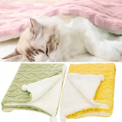 Manta felpa suave para gatos y perros – Ideal para el frío