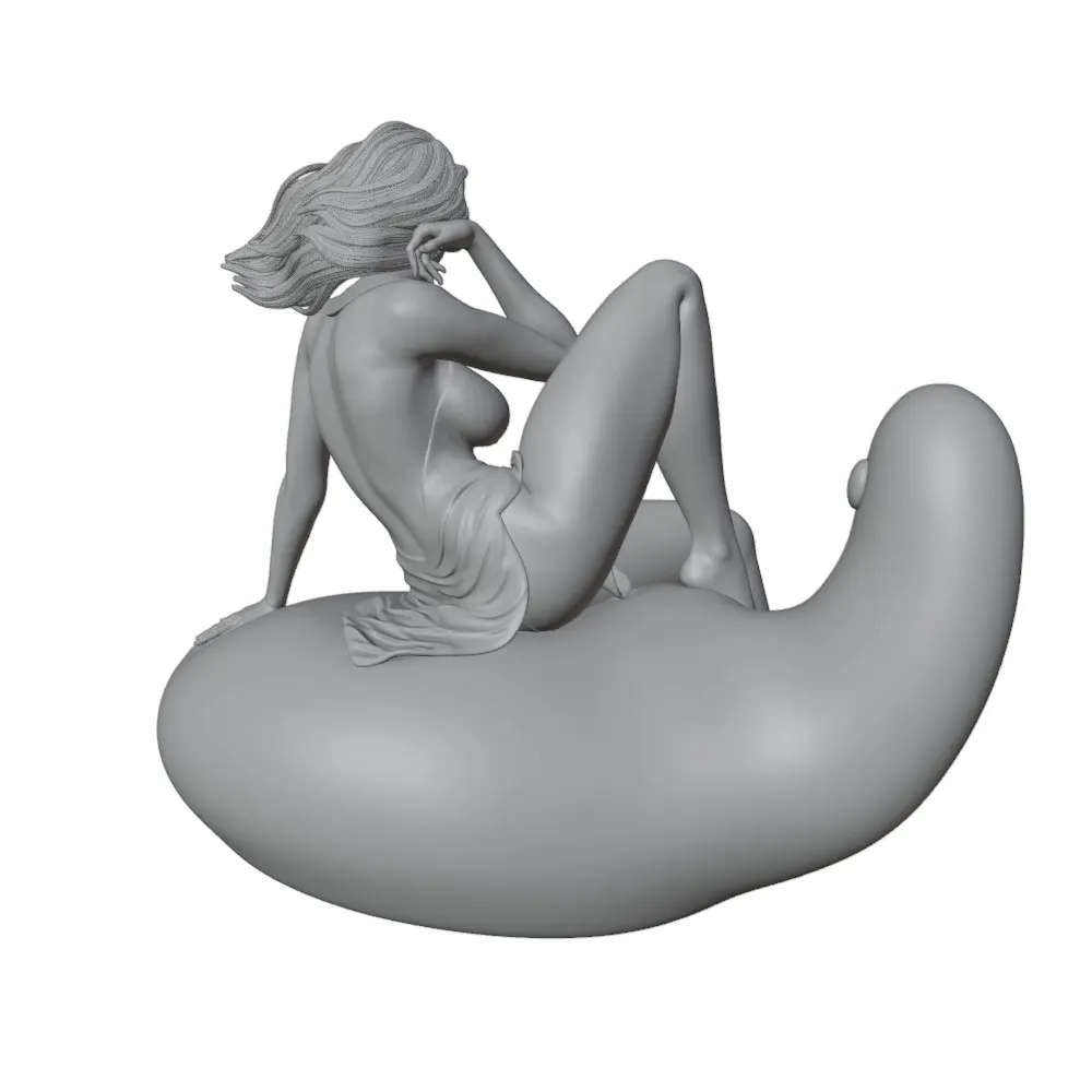 Modelo decorativo 3D para habitación – Resina gris 1/24 sin montar - imagen 3