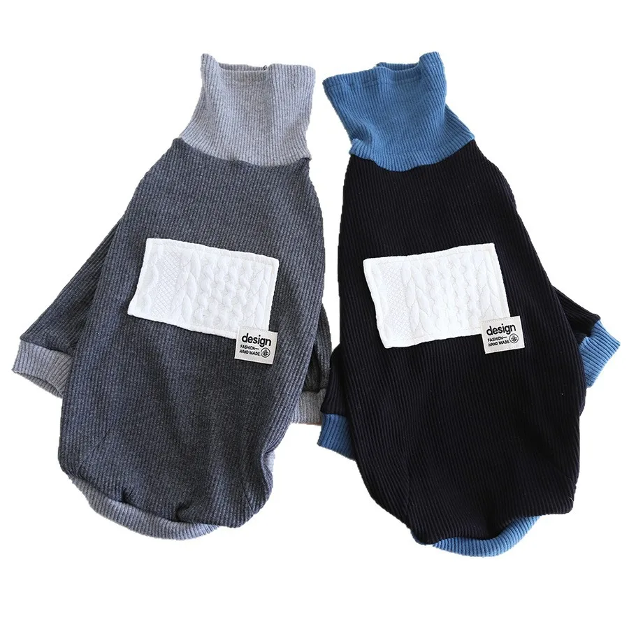 Camiseta de estilo japonés para primavera y otoño, abrigo suave de manga larga para galgo italiano, ropa de descanso para perros Whippet - imagen 5