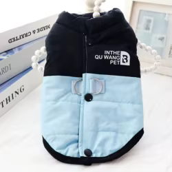 Chaqueta invierno para perro pequeño Chihuahua Dachshund algodón cálida