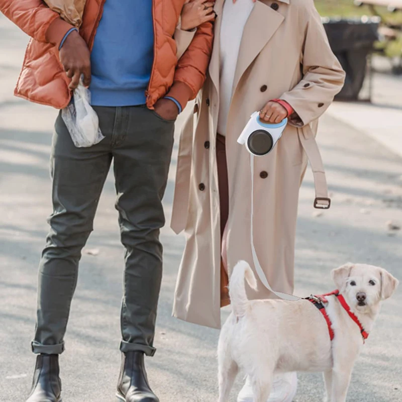 Benepaw correa retráctil ligera perros - Ángulo perfecto mostrando el perros