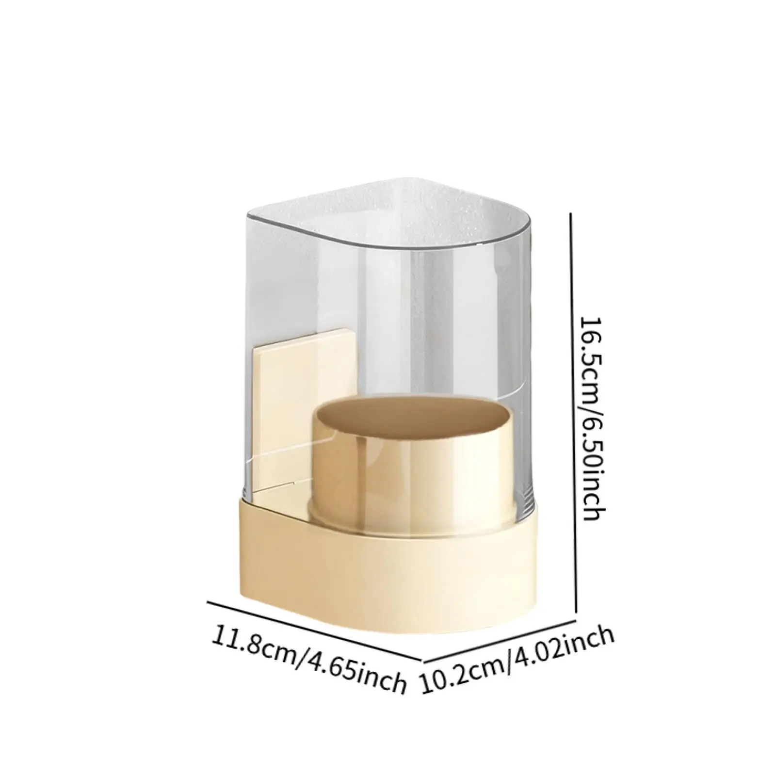 Cup Dispenser Cup Storage Rack Easy Dispensing Organizer Paper Cups Stand for Bathroom School Restaurant Coffee Bar Hospital