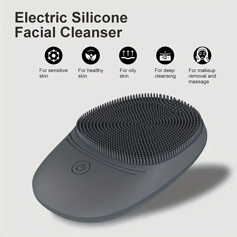 Cepillo eléctrico de silicona para cara de perros y gatos – Poros - imagen 4