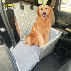 Funda asiento coche mascotas: gatos y perros, impermeable y duradera