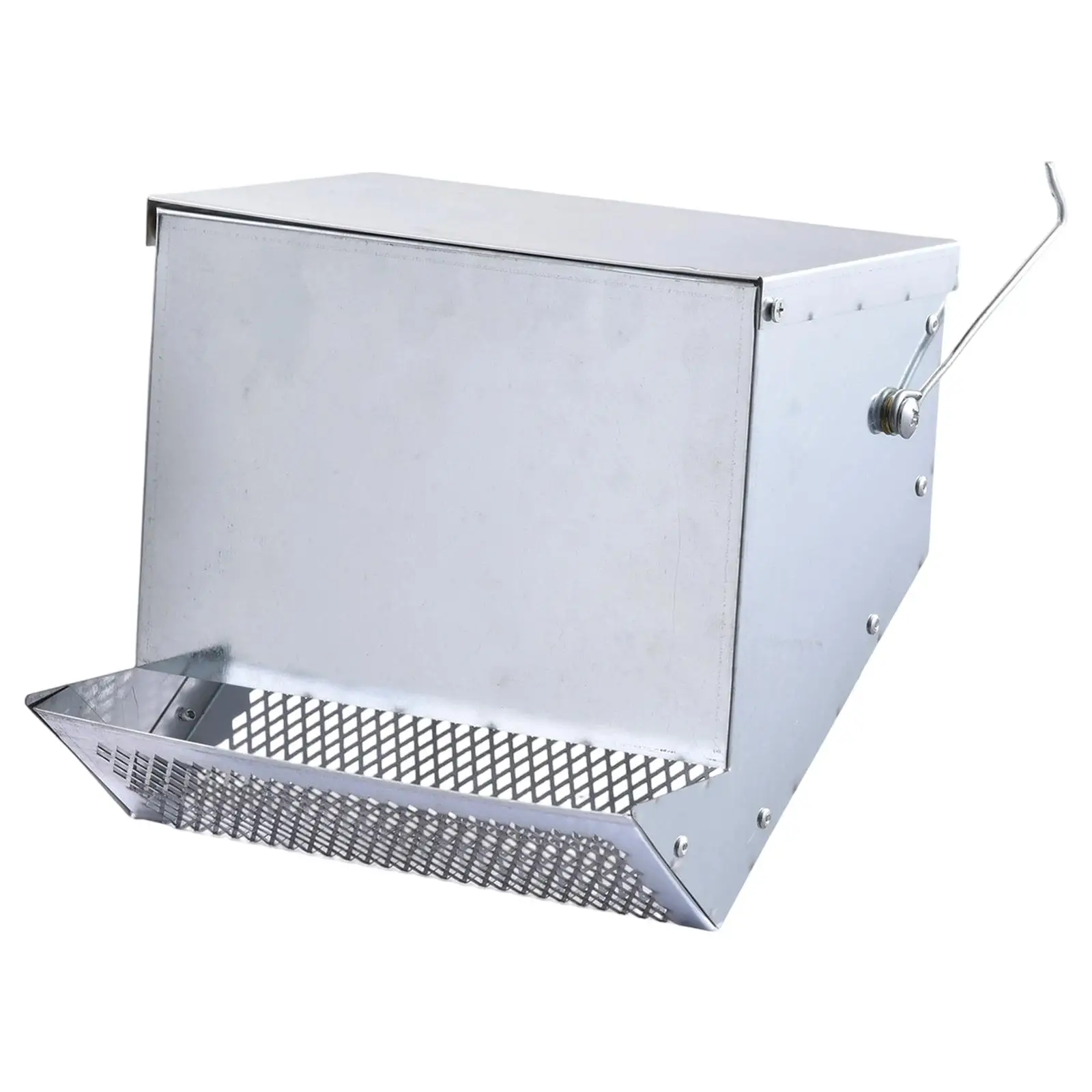 Comedero para animales, tamiz, jaula inferior, alimentador para conejos, accesorios dispensadores de alimentos para pollo, erizo, conejillos de indias, otros animales pequeños - imagen 4