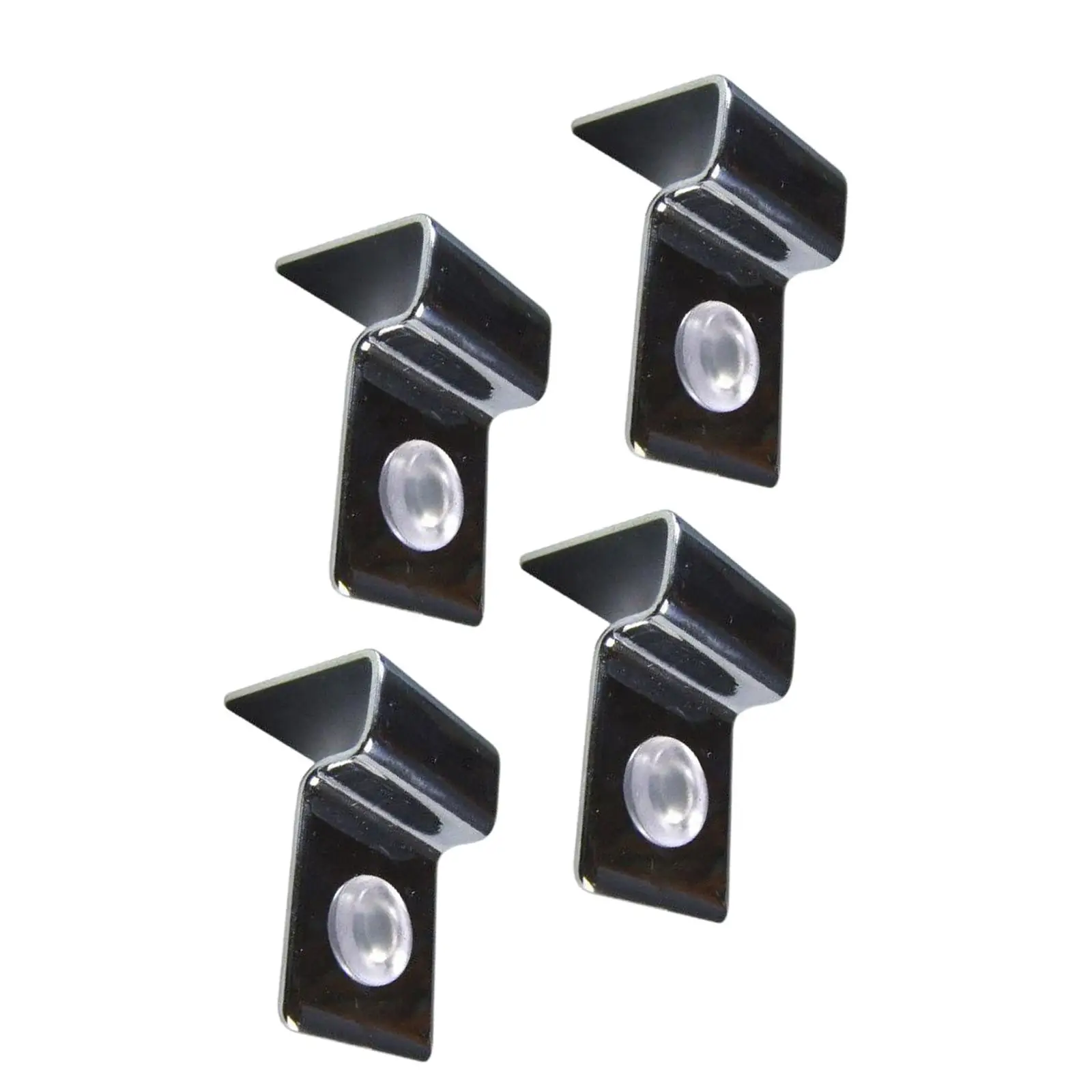 4 Pieces Aquarium Stands Fish Tank Glass Cover Clip Support Holder Stainless Steel Aquarium Glass Cover Lid Bracket Holder