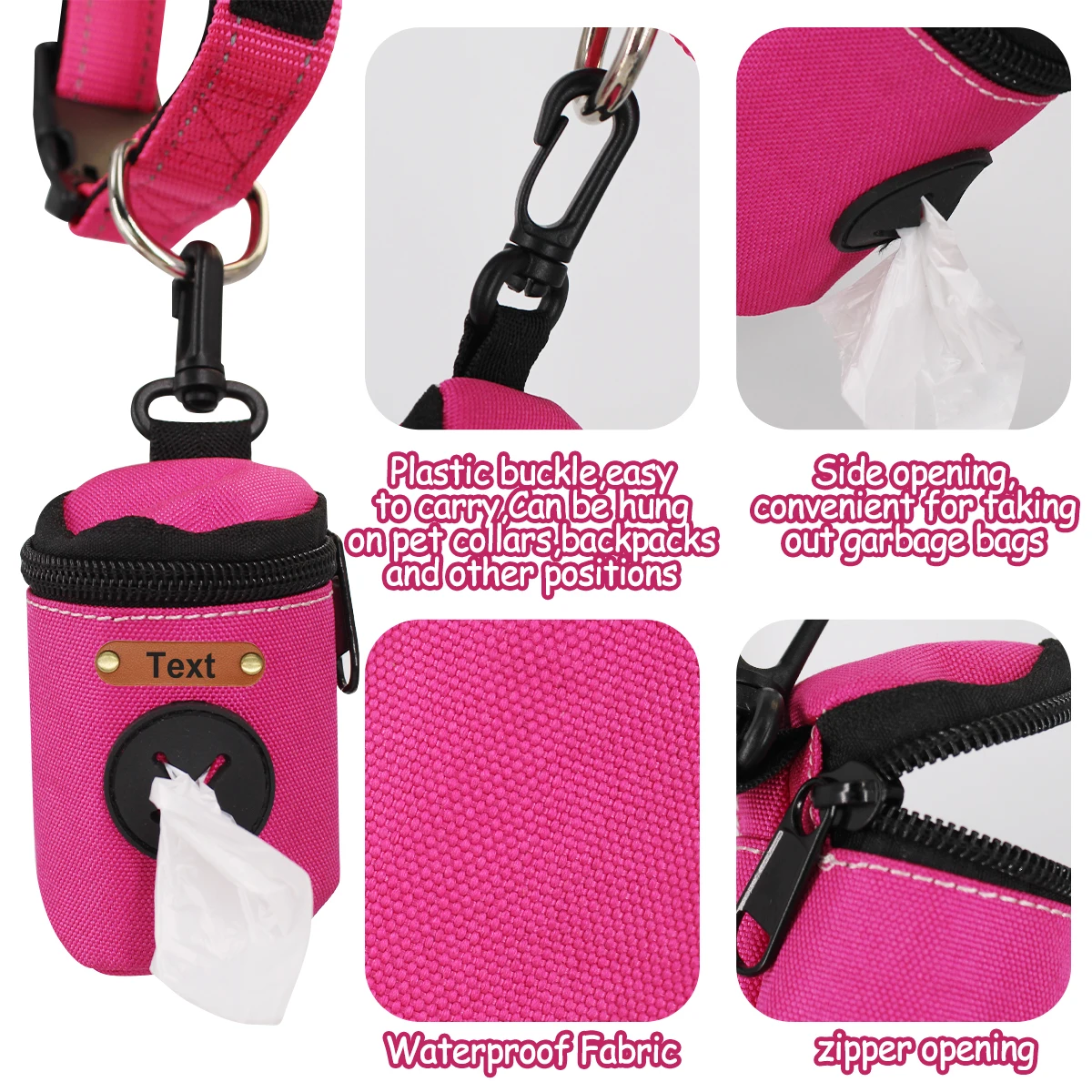 Dispensador exterior impermeable para bolsas de excrementos de perro - imagen 3