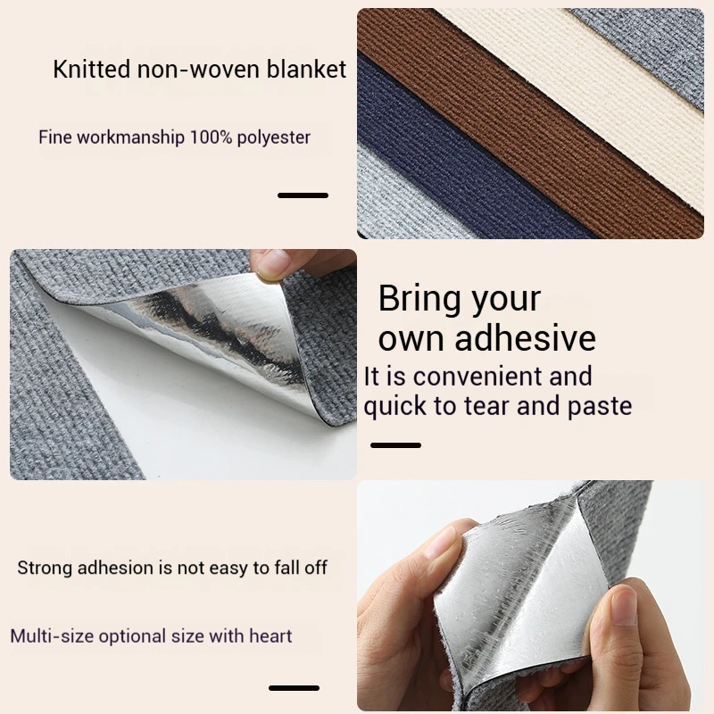 Protector de sofá para rascar gatos, alfombrilla recortable para rascar gatos, rascador para gatos, cinta para sofá, alfombra autoadhesiva, tablero rascador para gatos - imagen 5