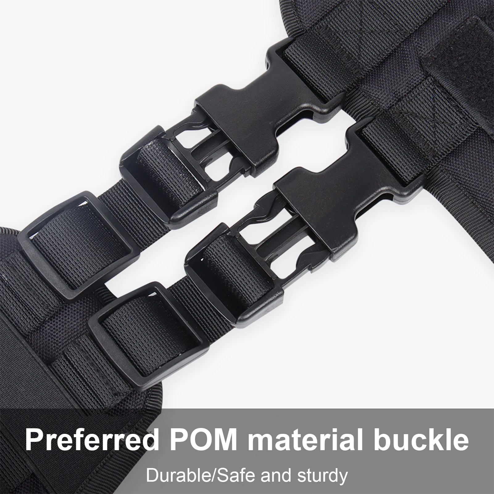 Arnés táctico Oxford impermeable para perros medianos y grandes - imagen 4